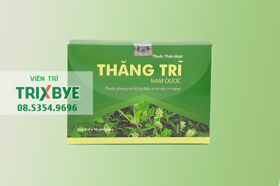 Hình ảnh hộp thuốc Thăng Trĩ Nam Dược